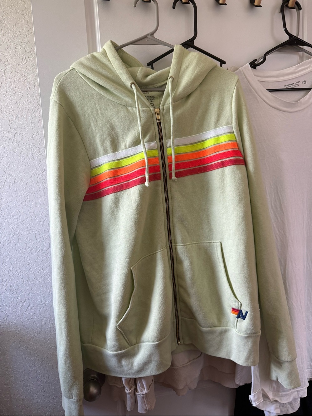 Aviator Nation 5 Stripe Hoodie